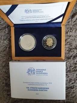10€+2€ pamätná minca Slovensko 2021