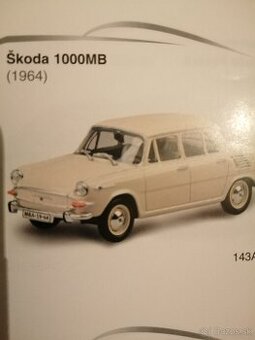 Kúpim model Škoda 1000 MB