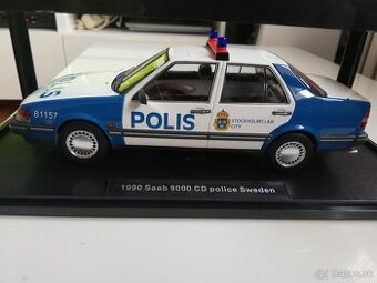 1:18 SAAB 9000 CD Sweden Police