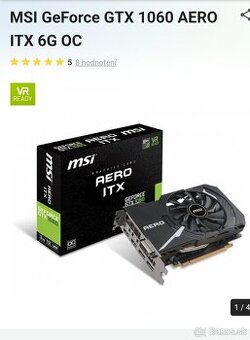 MSI GeForce gtx 1060 Aero itx 6g oc