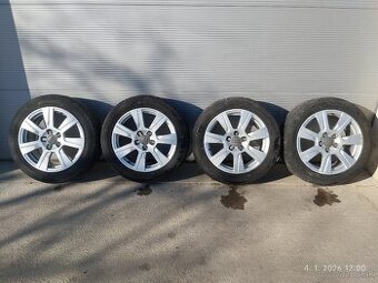 Predám originálne disky Audi 5x112 r17 s pneu 225/50 r17