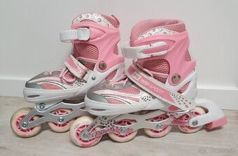 Detské kolieskové korčule 34-37