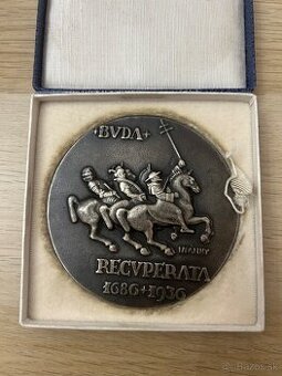 Strieborná medaila rok 1936