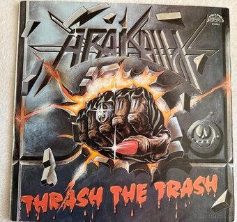Arakain – Thrash The Trash LP (1990) 1. vydanie Supraphon