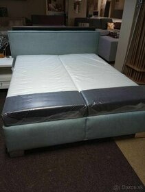 Predám nepoužívanú posteľ s matracmi a roštom - výhodne - 1