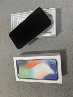 Predám Apple iPhone X 256GB Silver Stav Nového Telefónu