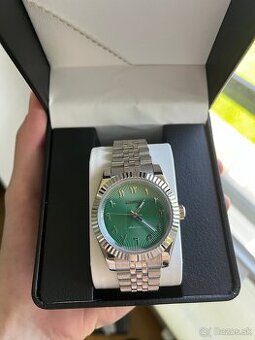 Seiko mod Arabic dial Green