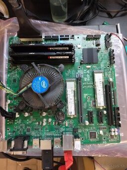Asus B360M-C + procesor i3 8100 + SSD