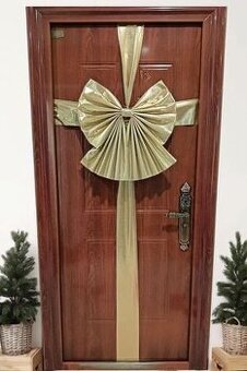 Vianočná veľká mašľa na dvere