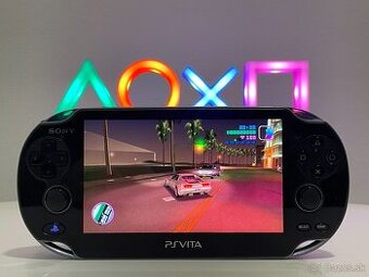 PS Vita Crystal Black OLED 256 GB 5000 hier -komplet balenie