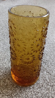 Váza "margaretky", Rudolf Jurnikl, sklárne Rosice