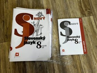 Nový slovenský jazyk 8.ročník-1.časť, pracovná učebnica
