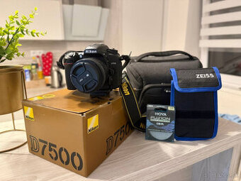 NIKON D 7500 set s príslušenstvom