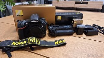 Fullframe fotoaparát Nikon D810 + Battery grip Nikon MB-D12