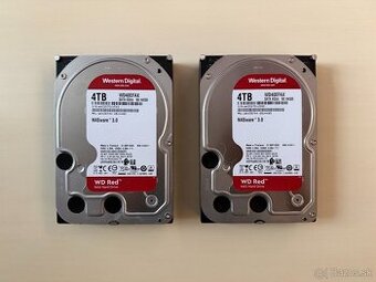 2x WD WD Red 4TB