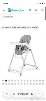 Detská jedálenská stolička multifunkčná 3+