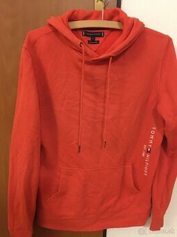 TOMMY HILFIGER originál lososova damska mikinka M