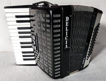 Predam akordeon Delicia Junior 60bas., TOP stav...