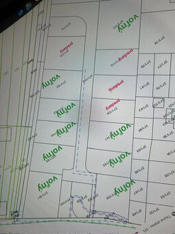 Stavebné pozemky na predaj - obec Melčice - Lieskové