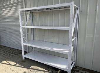 Policovy regál 2m, nosnosť 800kg, 4 police