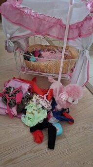 Bábika postieľka oblečenie pre bábiku  pes