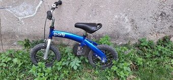 Detský bicykel--odrážadlo 2V1