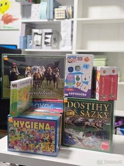 Spoločenské hry - Tovar zo zrušeného obchodu