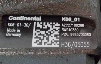 Predám VSTREKOVACIE ČERPADLO 2.0 TDCI A2C27100268 5WS40380