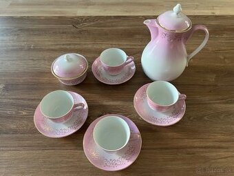 Krásna ružová porcelánová súprava EpiAg