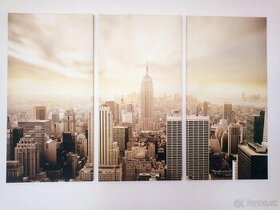 3D trojdielny obraz New York 150x100 cm - 1
