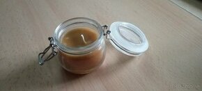 Sviečka zo včelieho vosku (ručná výroba) - 1
