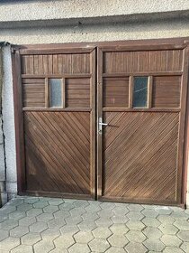 Drevene garazove dvere - 1