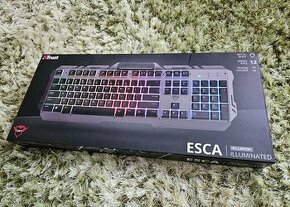 TRUST herná klávesnica GXT 853 ESCA - 1