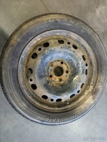 Lene pneu 195/55 R15 Brigestone + disk