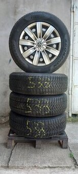 Plechove disky 5x112 r17 a zimne pneu 215/65 r17