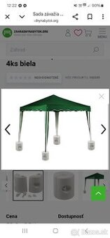 Závažie na vodu altanok