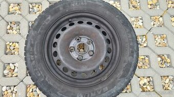 4 kusy 5x112r15 Disky plechové