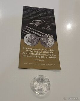 10 eur Slovensko 2024 Auschwitz a Birkenau BK
