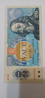 20 kčs 1988 seria H 68