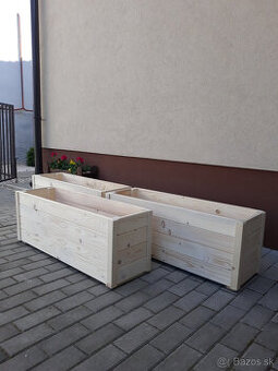 kvetináč s dnom 100x40x30