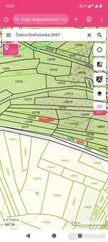 Na predaj pozemok s výmerou 320 a 553m2