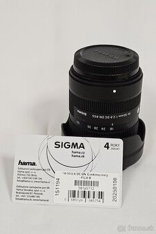 sigma 18-50/2,8 DC DN pre fuji x