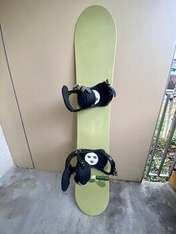 Snowboard Burton Charger 155 cm aj s viazaním NX