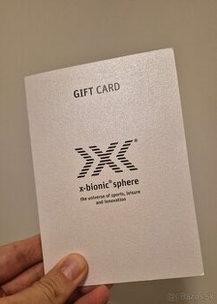 Darčeková poukážka do X-BIONIC SPHERE