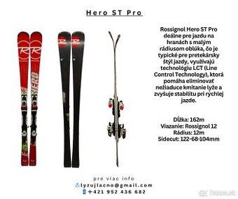 Lyže Rossignol Hero ST 162cm