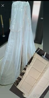 Baldachyn nad postieľku + mantinely