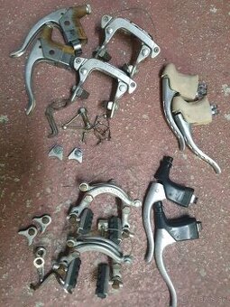 Brzdy na vintage bicykel