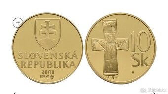 Mám záujem o 1 sk alwbo 10 sk v zlate