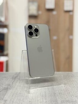 100% BATÉRIA - Apple iPhone 15 Pro Max 256GB Natura Titanium