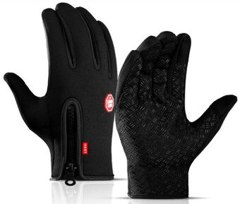 Dotykové rukavice na bicykel